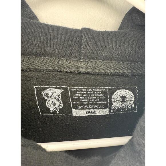 Beartooth Long Sleeve Graphic Print Hoodie Sweatshirts Pullover Black Mens Small - Picture 6 of 7